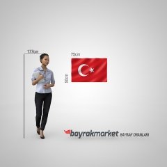 Küçük Boy Türk Bayrakları