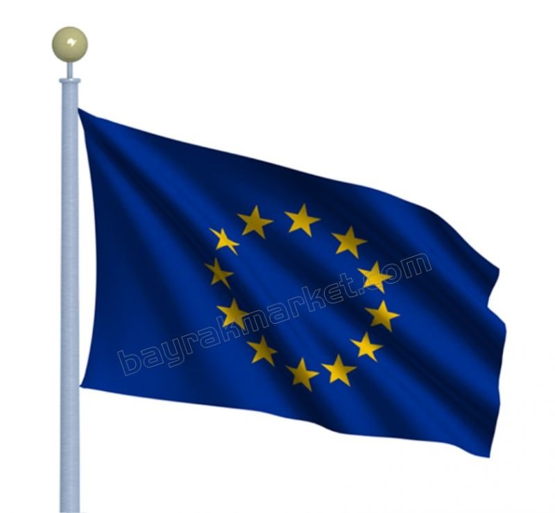 Avrupa Birliği Gönder Bayrağı 150x225 cm