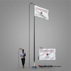 100x150 Özel Gönder Bayrağı