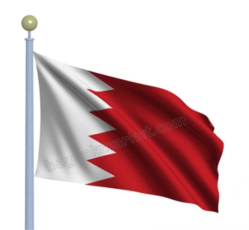 Bahreyn Gönder Bayrağı 150x225 cm