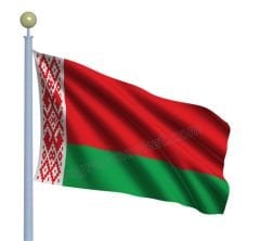 Beyaz Rusya Gönder Bayrağı 150x225 cm