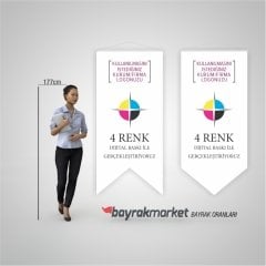 100x200 Özel Kırlangıç Bayrak