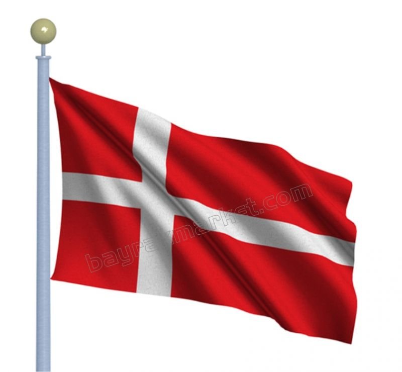 Danimarka Gönder Bayrağı 150x225 cm