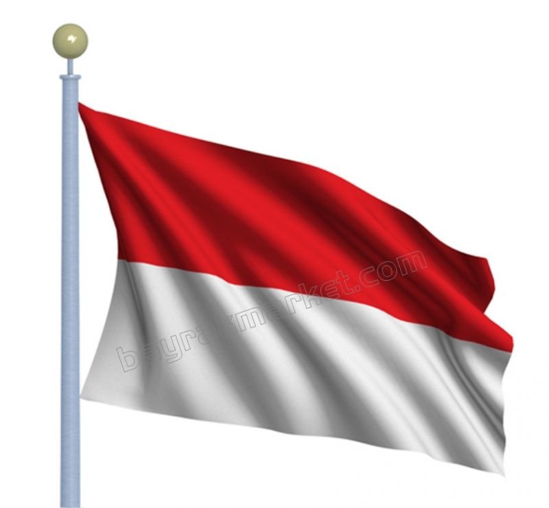 Endonezya Gönder Bayrağı 150x225 cm