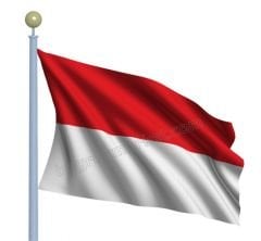 Endonezya Gönder Bayrağı 150x225 cm