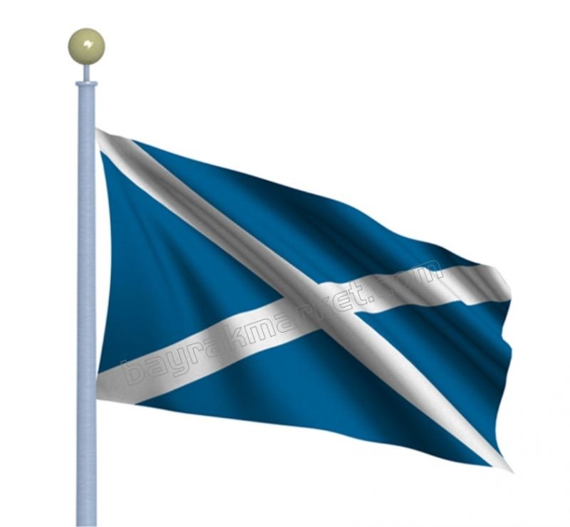İskoçya Gönder Bayrağı 150x225 cm