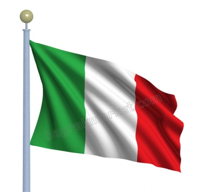 İtalya Gönder Bayrağı 50x75 cm