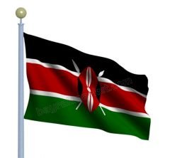 Kenya Gönder Bayrağı 150x225 cm