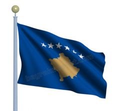 Kosova Gönder Bayrağı 150x225 cm