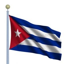 Küba Gönder Bayrağı 150x225 cm