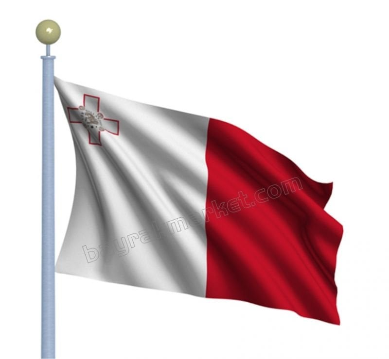 Malta Gönder Bayrağı 50x75 cm