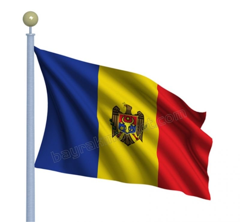 Moldovya Gönder Bayrağı 150x225 cm