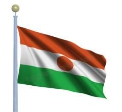 Nijer Gönder Bayrağı 50x75 cm