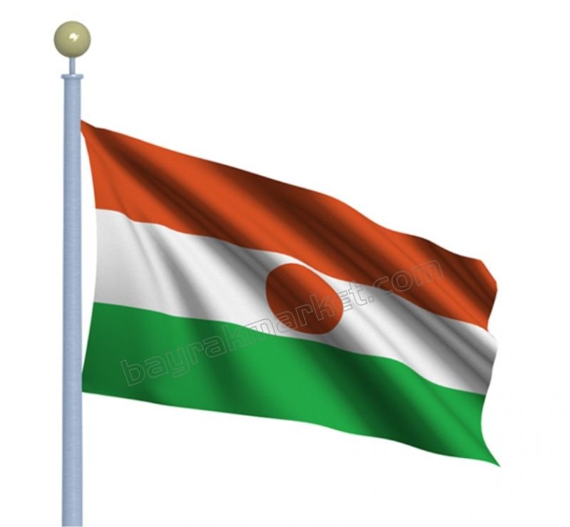 Nijer Gönder Bayrağı 150x225 cm