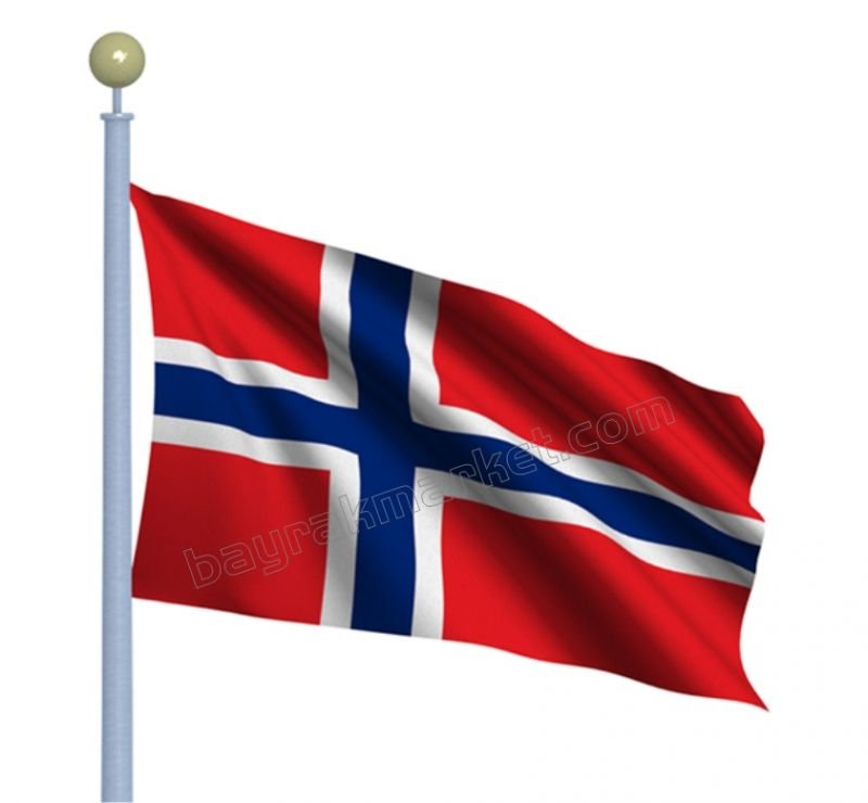 Norveç Gönder Bayrağı 150x225 cm