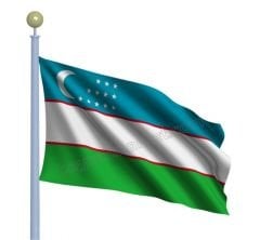 Özbekistan Gönder Bayrağı 150x225 cm