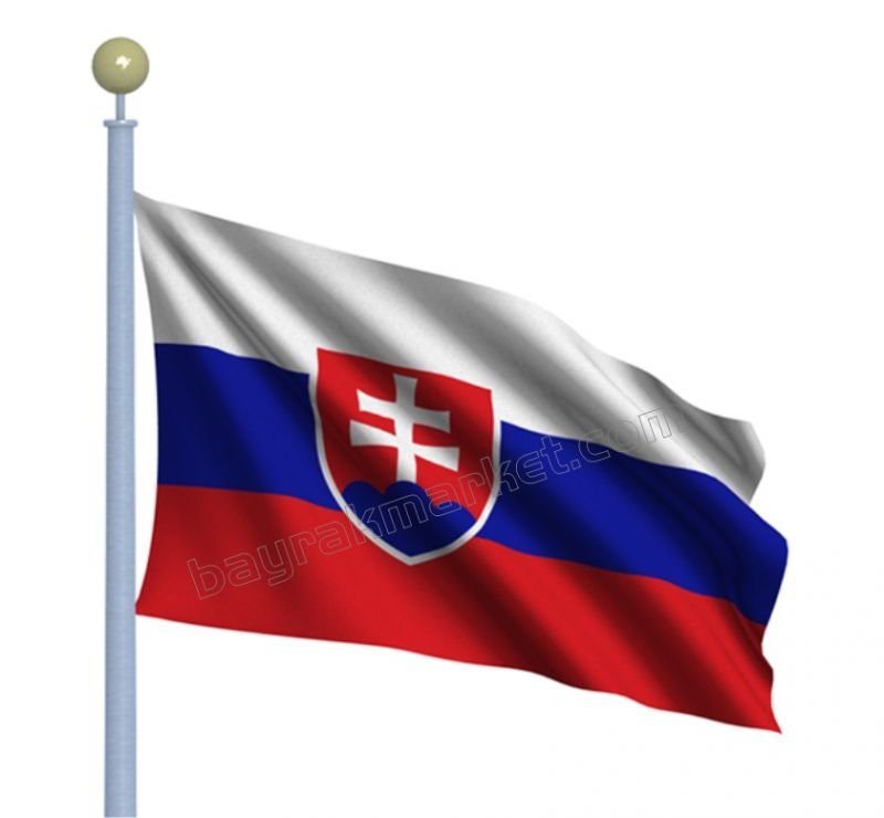 Slovakya Gönder Bayrağı 150x225 cm