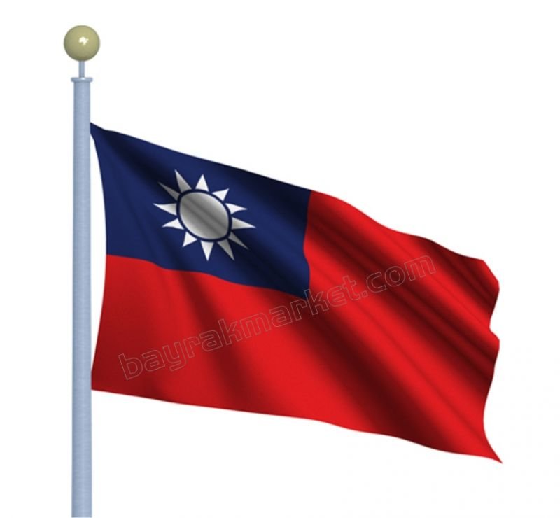 Tayvan Gönder Bayrağı 50x75 cm