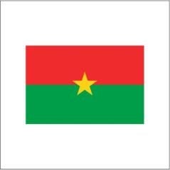 Burkina Faso Masa Bayrağı