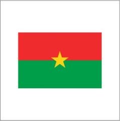 Burkina Faso Gönder Bayrağı 100x150 cm